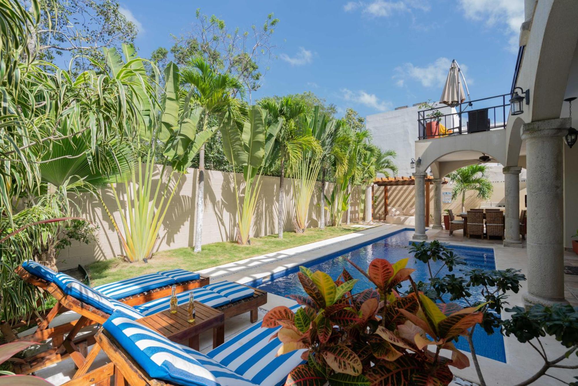 Tulum Stunning Villa For 10-Cabana-Private Pool-Parking Exterior foto
