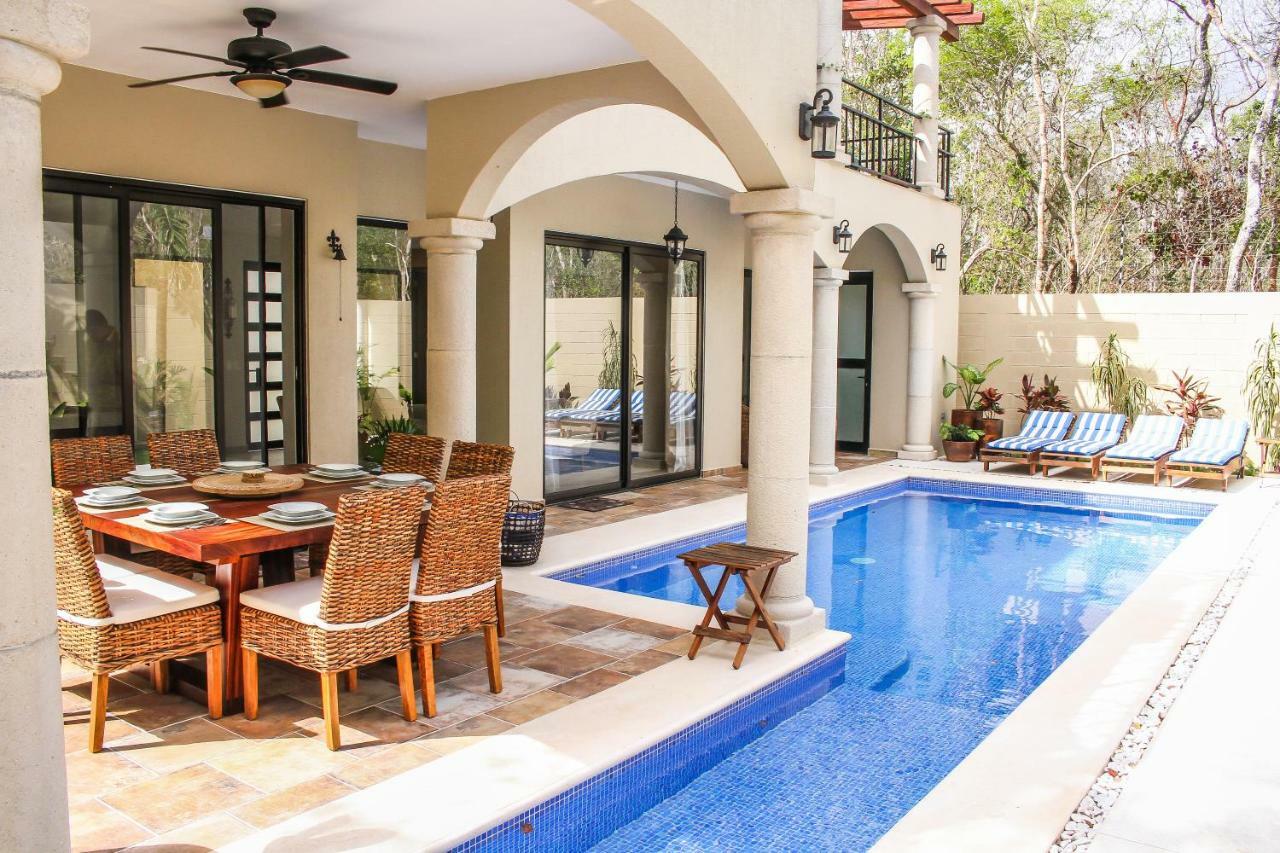 Tulum Stunning Villa For 10-Cabana-Private Pool-Parking Exterior foto